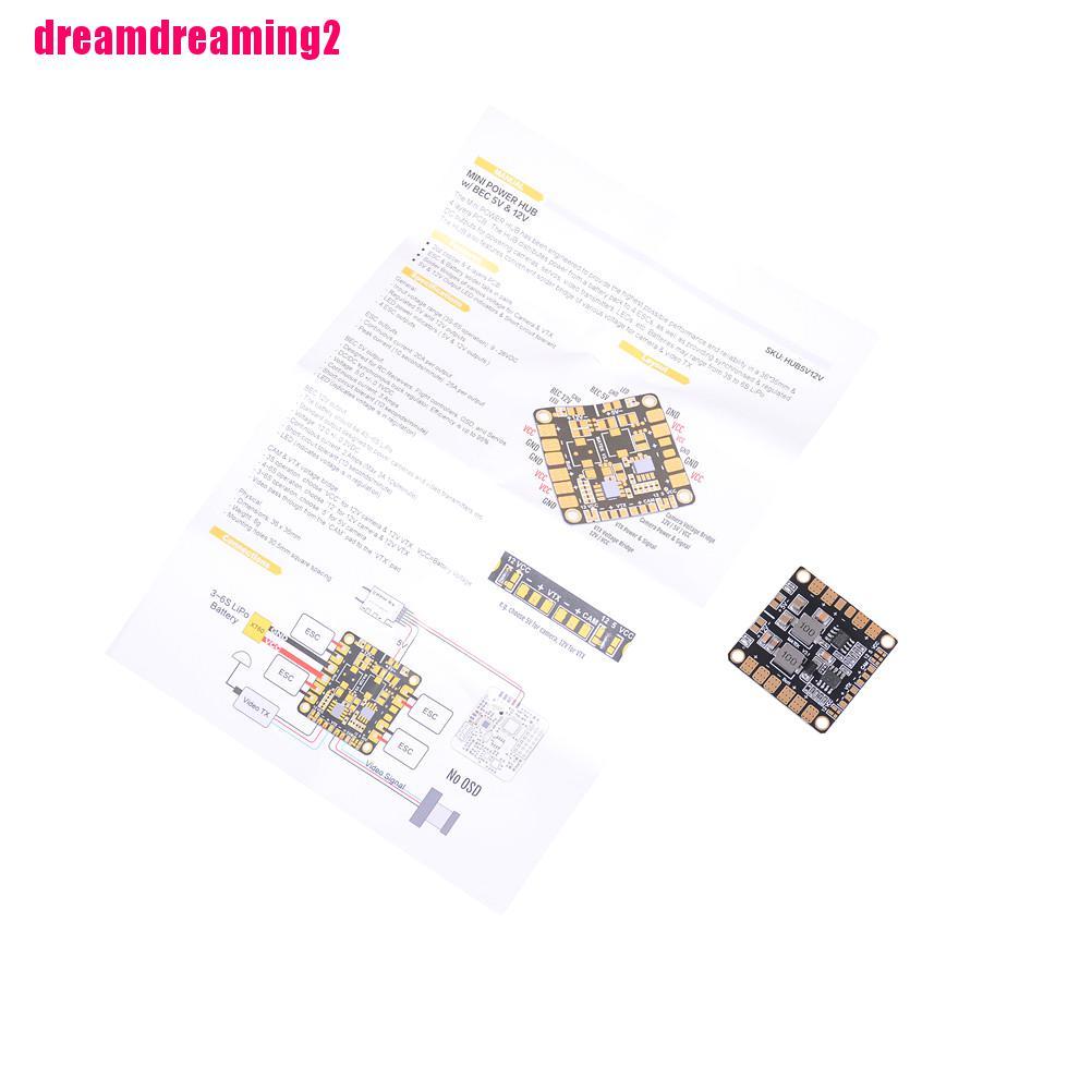 Bảng Phân Phối Nguồn Pdb Với Bec 5v &amp; 12v Cho Drone