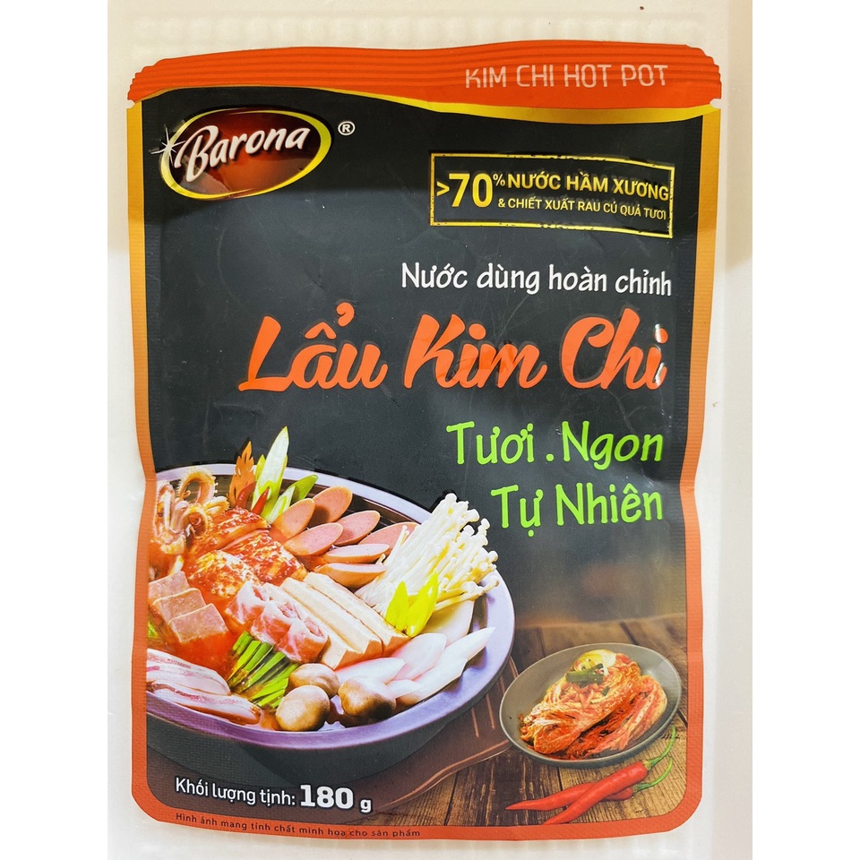 Xốt gia vị hoàn chỉnh Barona: Thịt Nướng Sả , Bò kho , Gà chiên nước mắm, Sườn xào chua ngọt ...