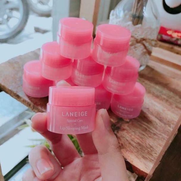 [Mã SR11JUNE5 giảm 20K đơn 50K] Mặt nạ môi LANEIGE Lip Sleeping Mask - Mặt nạ ngủ ủ môi LANEIGE mini dưỡng môi 3g