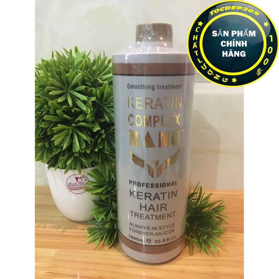 Keratin Nano Complex phục hồi tóc hư tổn 1000ml