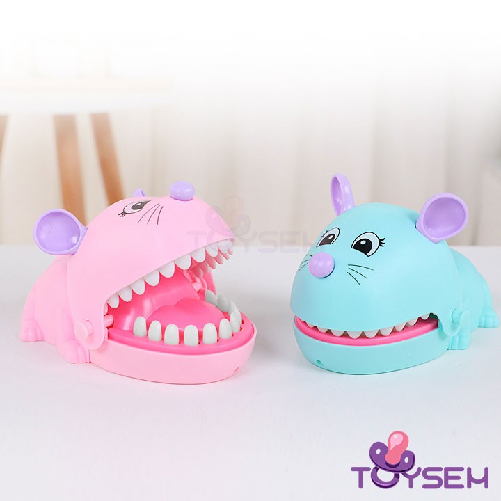 Đồ chơi chuột cắn tay Toysem cho trẻ em từ 3 tuổi trở lên rèn luyện tính nhanh nhẹn cho bé - Quà tặng sinh nhật cho bé