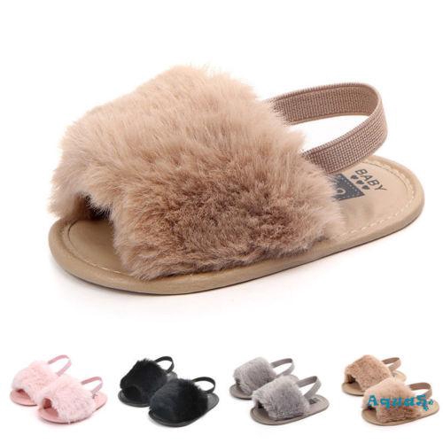 Sandals Đế Mềm Cho Bé Gái Tập Đi