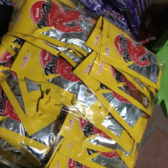 Tôm cay hằng đại (1 bịch 30 gói)