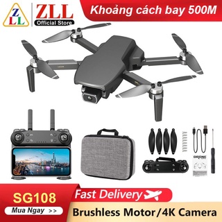 Máy bay flycam SG108 5G Wifi FPV 4K HD Camera Kép, Có cảm biến bụng hỗ trợ chống rung ELS, bay 25 phút