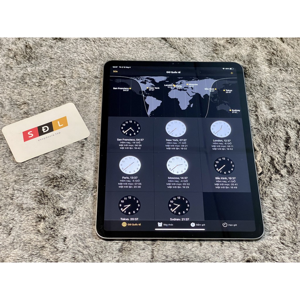 Máy tính bảng Apple iPad Pro 11 inch (2018) 64GB WIFI no face id | BigBuy360 - bigbuy360.vn