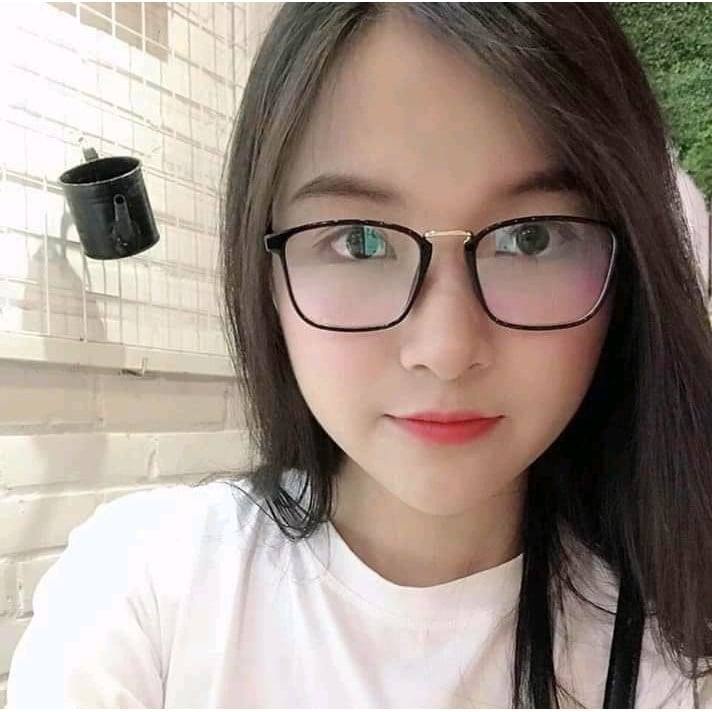 Kính Gọng Cận Hàn Quốc Siêu Dẻo full Bảng Màu 210 Kính mắt Bunny