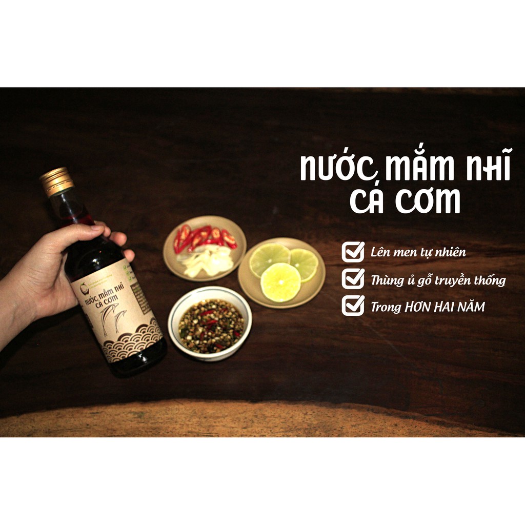 Nước Mắm Nhĩ Cá Cơm Xóm Nhà Chồ 300ml - One4One