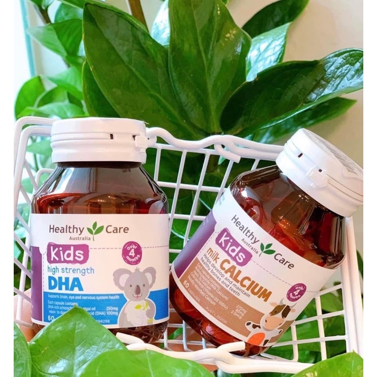 Dha và Canxi của Úc cho bé Healthy care