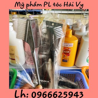 CHỔI LƯỢC NHUỘM TÓC VÀO THUỐC HOÁ CHẤT UỐN ÉP