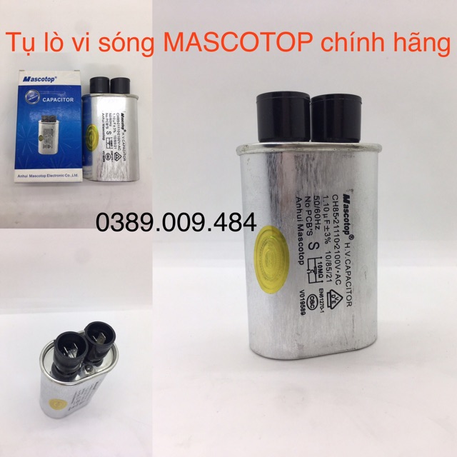 [ Chính hãng] TỤ LÒ VI SÓNG MASCOTOP 0.95MF - 1.10MF