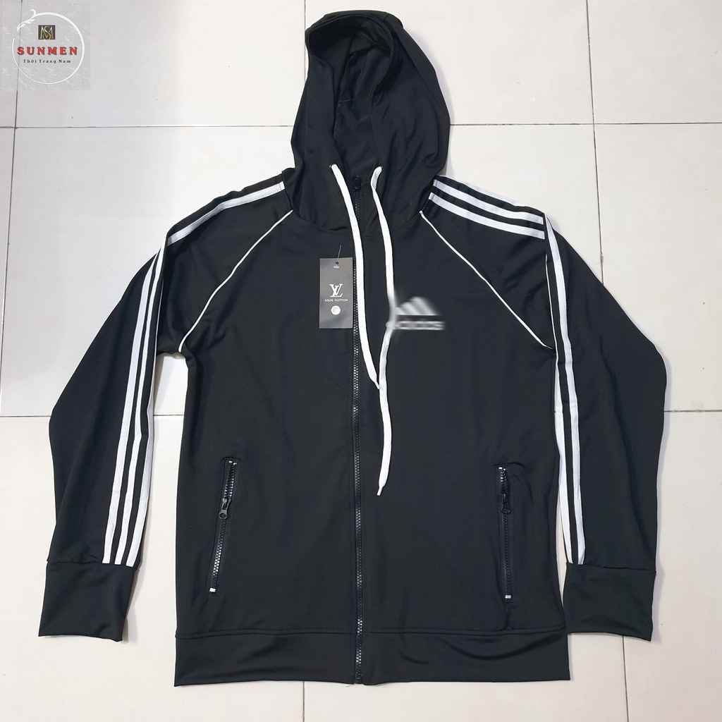 [HCM] Áo Khoác chống nắng có mũ trùm đầu thông hơi thoáng mát chất vải cotton co giãn 4 chiều SUNMEN UPF50+