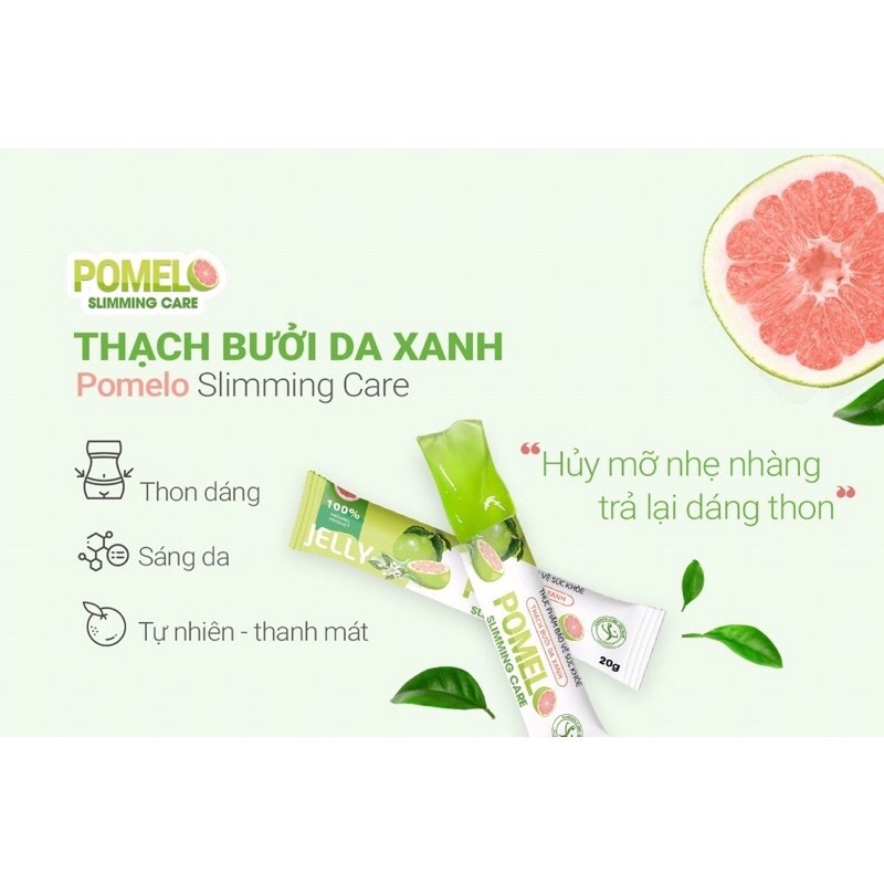 [CHÍNH HÃNG] 2 GÓI THẠCH BƯỞI DA XANH POLMEL SLIMMING CARE | BigBuy360 - bigbuy360.vn