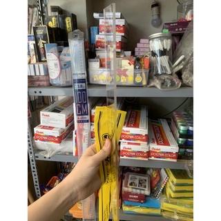 (thước nhựa 1 mét) thước kẻ nhựa 1m