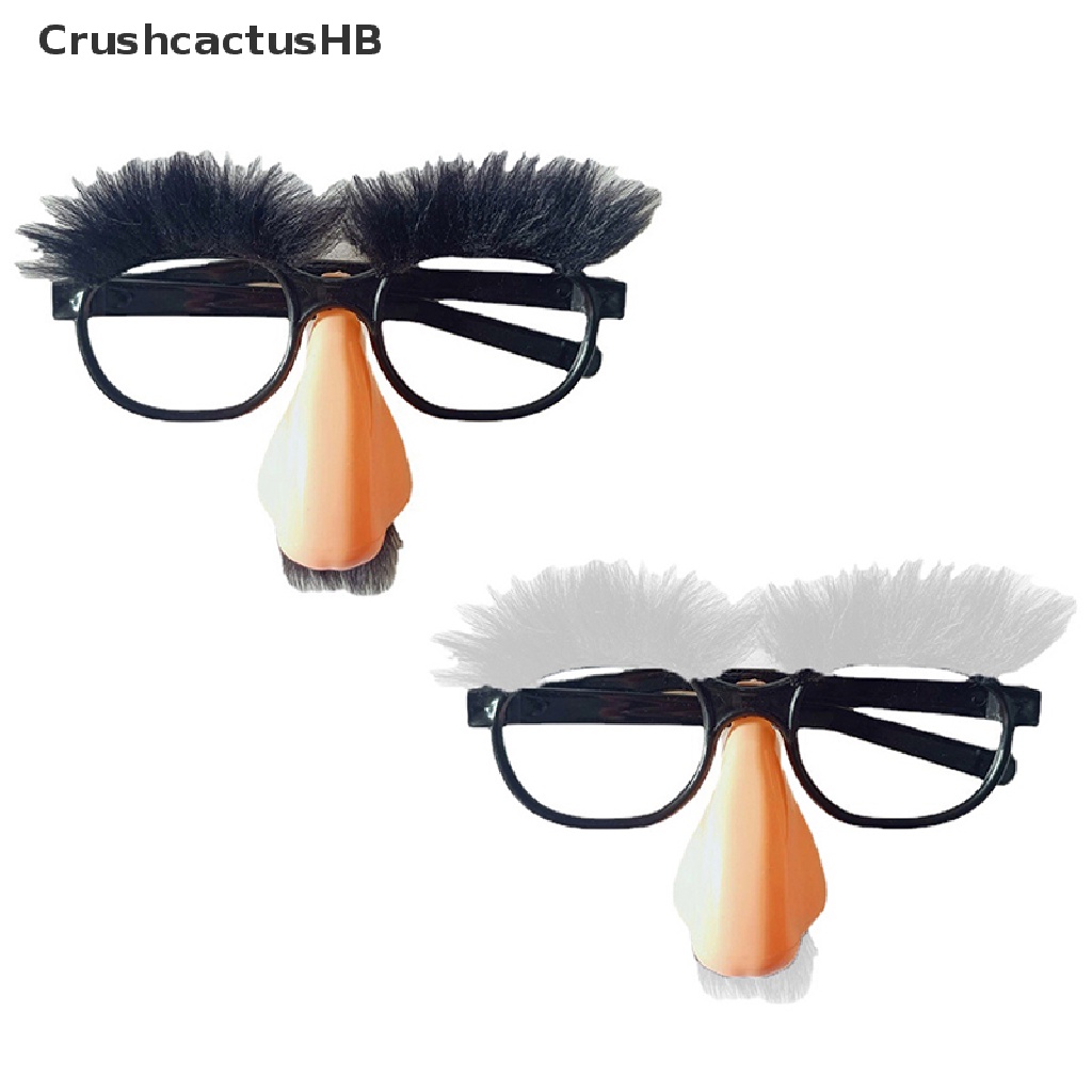 [CrushcactusHB] Halloween Disguise Glasses And Mustache Funny Adult Big Nose Festival Supplies Hot Sell