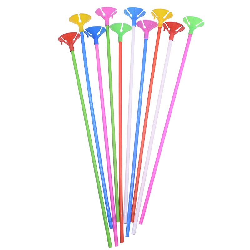 Set 20 Thanh Giá Đỡ Bong Bóng Bay Bằng Latex 32CM Dùng Trang Trí Tiệc