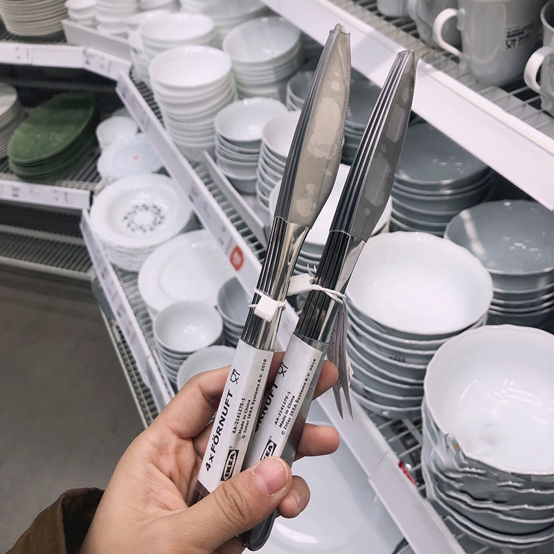 Bộ 4 dao, dĩa, thìa ăn bàn ăn Fornuft IKEA