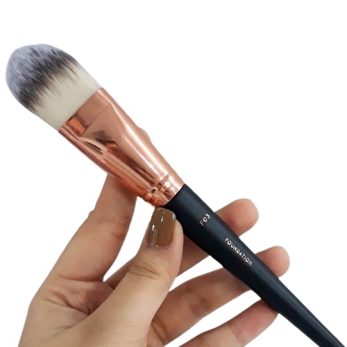 Cọ tán kem nền đầu dẹp Vacosi F03