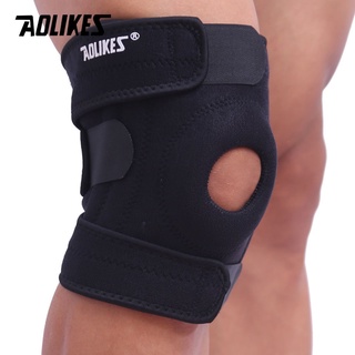 Đai đeo đầu gối Aolikes thiết kế co giãn thoáng khí chống trượt thoải mái cho cả nam và nữ