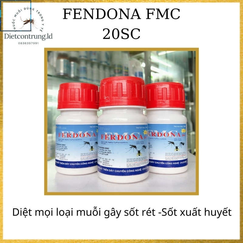 Thuốc diệt côn trùng FERDONA FMC chai 100ml ,