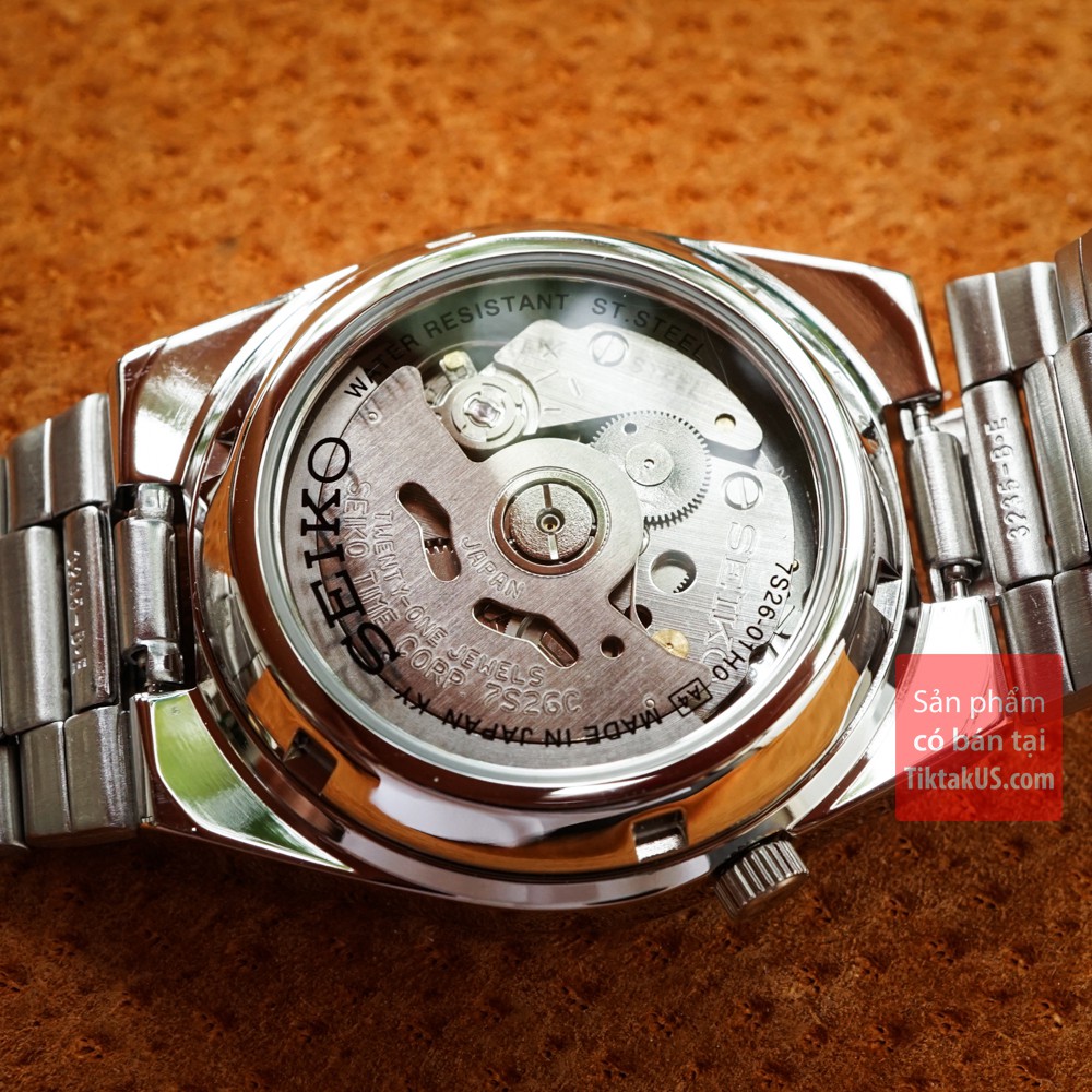Đồng hồ nam dây thép Seiko 5 SNK063J5 - MADE IN JAPAN