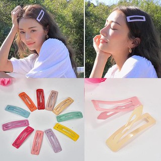 COMBO 11C KẸP TÓC CHỮ NHẬT NHIỀU MÀU XINH XẮN CHO NỮ