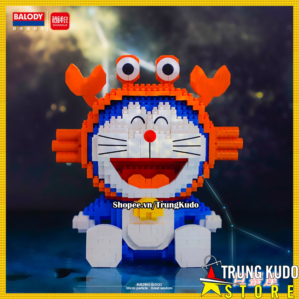 Lego Doremon 12 Cung Hoàng Đạo - Đồ Chơi Lego Cung Hoàng Đạo Hình Doraemon Thích Hợp Làm Quà Tặng