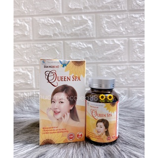 Viên uống đẹp da Sâm Ngọc Nữ QueenSpa bổ sung Collagen ,làm đẹp da