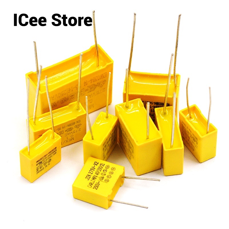 Set 20 Tụ Điện An Toàn X2 275V 0.022UF 0.047UF 0.1UF 0.15UF 0.22UF 0.33UF 0.47UF 0.68UF 1UF