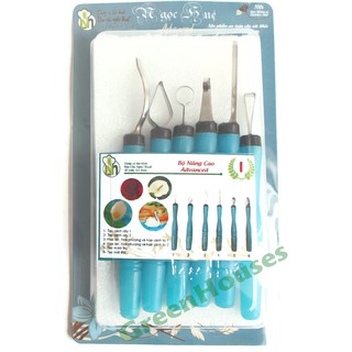 Bộ 6 dụng cụ làm rau câu 3D nhãn hiệu Ngọc Huệ BỘ NÂNG CAO 1 - HÀNG CHÍNH HÃNG