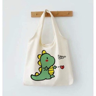 Túi tote túi vải canvas phong cách Hàn quốc In Hình