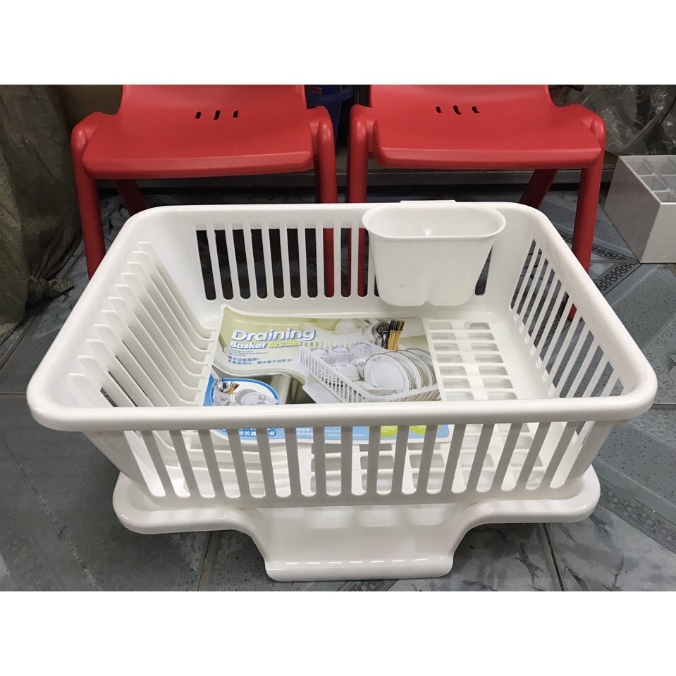 [FS] Rổ úp bát, rửa hoa quả có khay hứng nước - Sạch sẽ, tiện dụng [VN] | BigBuy360 - bigbuy360.vn