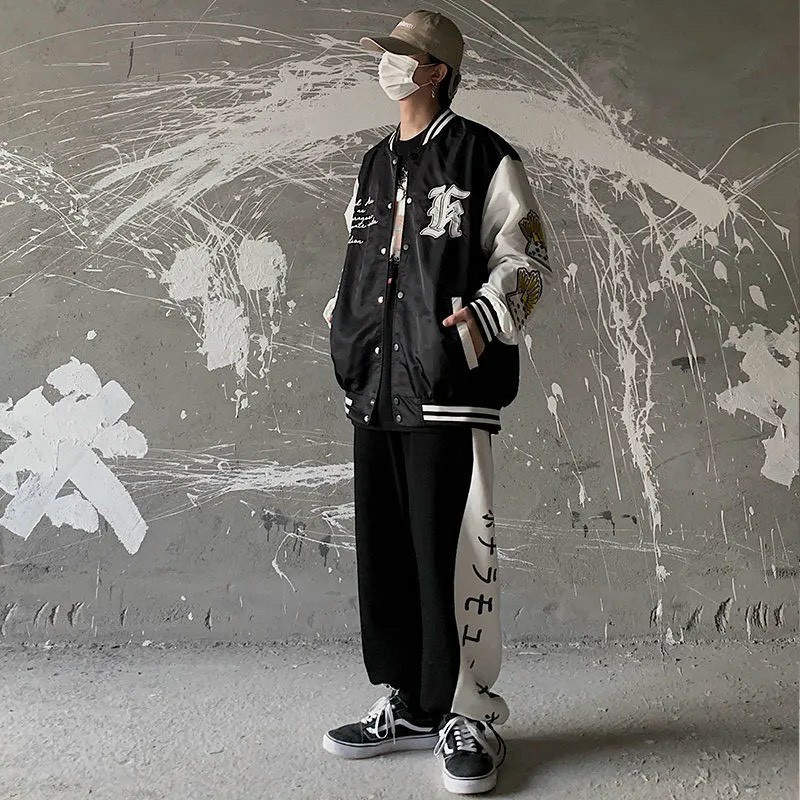 ÁO KHOÁC DÙ BOMBER 2 LỚP TUỔI TEEN IN LÁ BÀI PHONG CÁCH ĐƯỜNG PHỐ-HOT