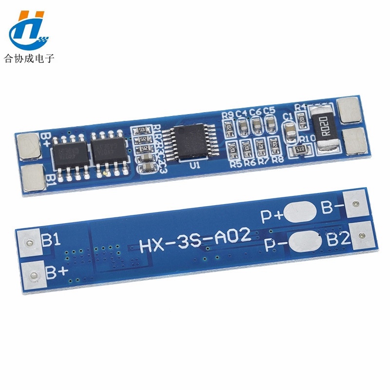 Bảng Mạch Bảo Vệ Sạc Pin Lithium 18650 3s 12V 8A Lithium Ion 18650 11.1V 12.6V 10A BMS Chuyên Dụng