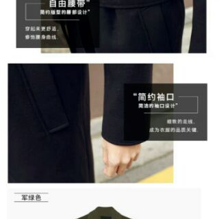 [ Order]  Áo khoác Dạ dài ( kèm ảnh thật )