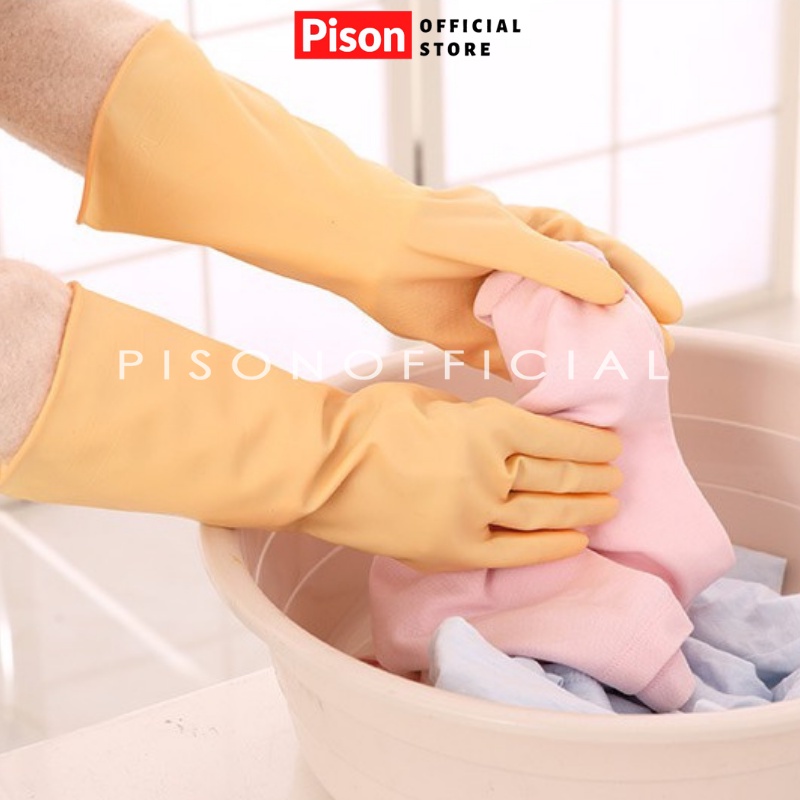 Găng tay cao su Pison bảo vệ chống thấm nước - SP0339 - 01 đôi