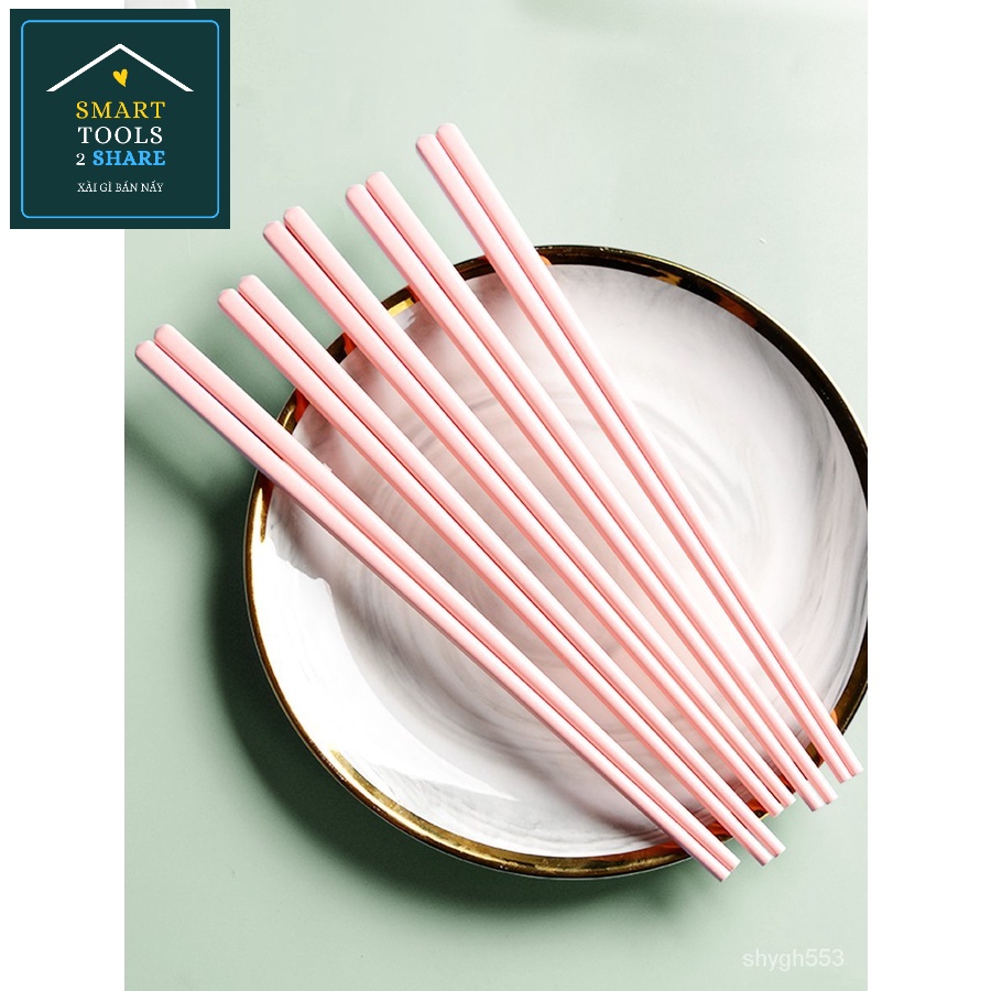 Đũa Gốm Sứ Ceramic Màu Hoa Anh Đào Phong Cách Nhật Bản, Chịu Nhiệt, Chống Ẩm Mốc, Dễ Vệ Sinh