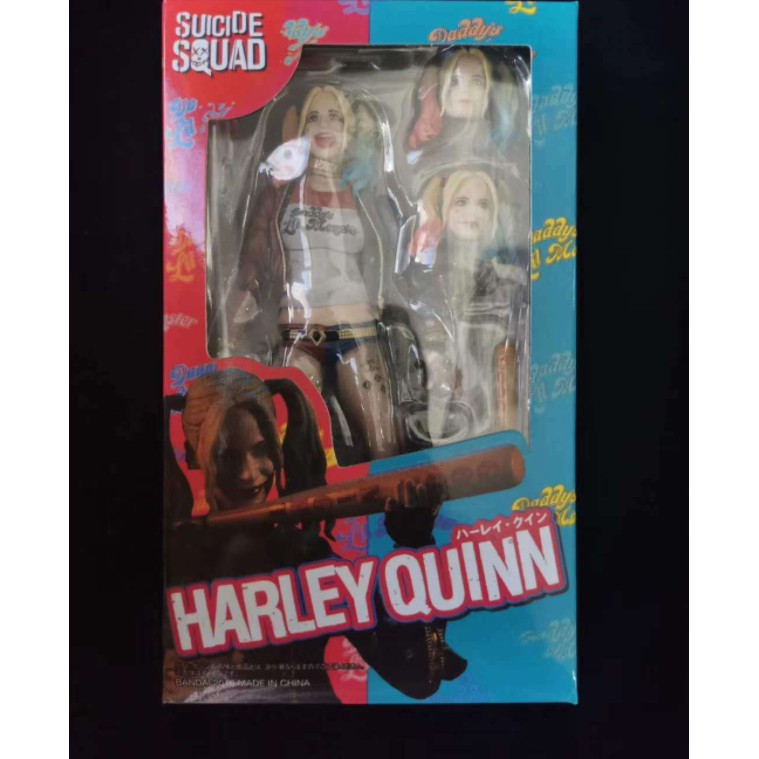 (Hết hàng) Mô Hình Figure Phim Harley Quinn Spot SHF có khớp di chuyển