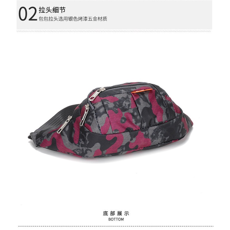 Túi đeo hông đa năng kháng nước phong cách thể thao dành cho nam nữ