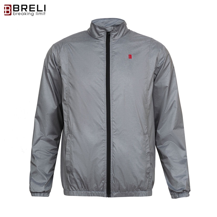 Áo Khoác Gió Nam Thời Trang Breli Áo Khoác Xám Đậm Giữ Ấm Siêu Tốt Chắn Gió Chắn Bụi - BAG2133-LGR