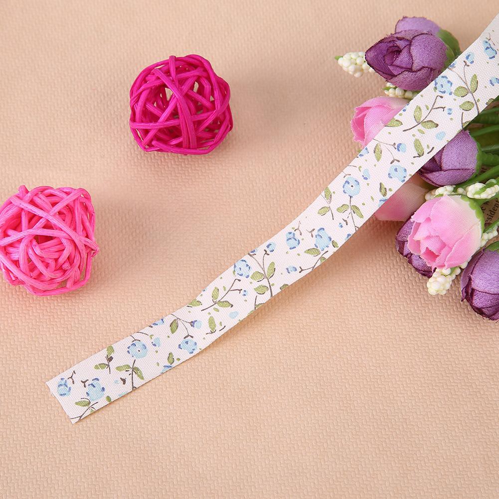 Cuộn vải họa tiết hoa dùng làm đồ DIY xinh xắn tiện dụng