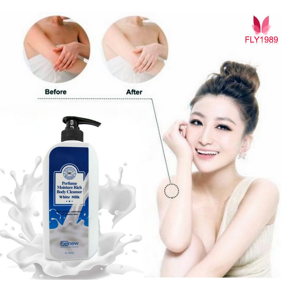 [ Chính Hãng ] Sữa Tắm Nước Hoa Trắng Da Dưỡng Ẩm Hàn Quốc - BENEW 500ML