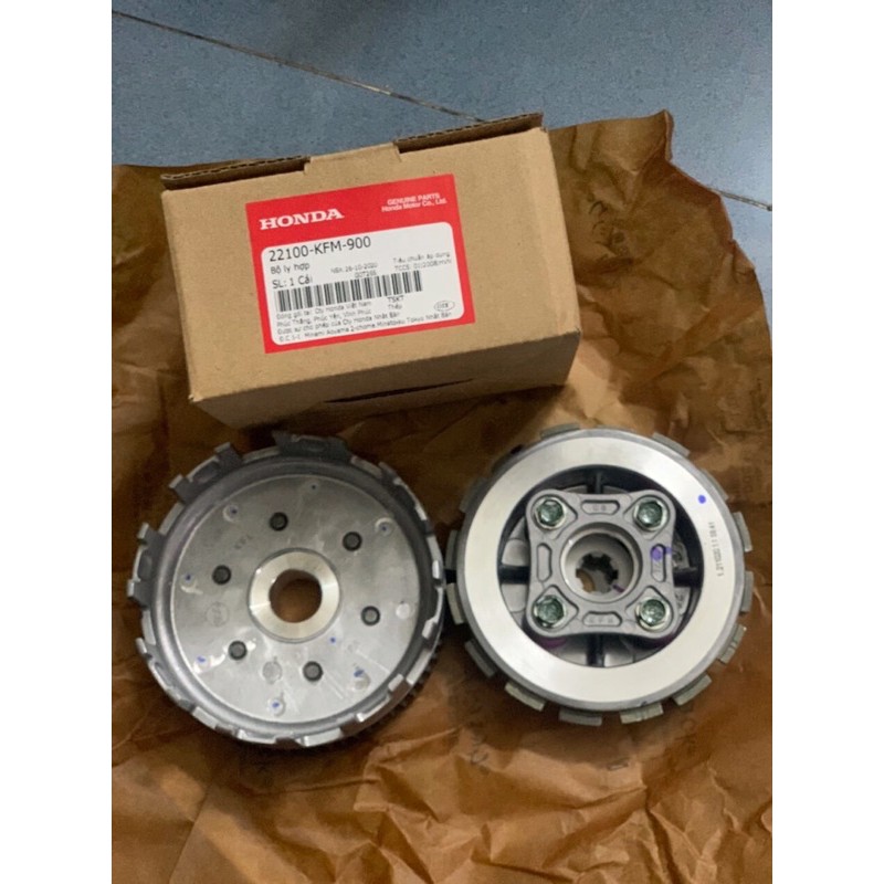 Bộ nồi sau Wave anpha/ W thái/ Dream/ super DR/ RS 100/ W @ zin hãng Honda