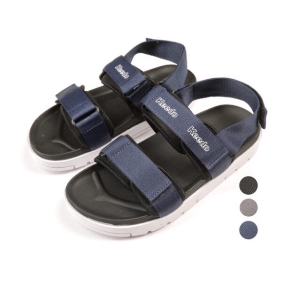 Giày sandal nam KEEDO KDA01 quai chéo đi chơi, đi học, du lịch