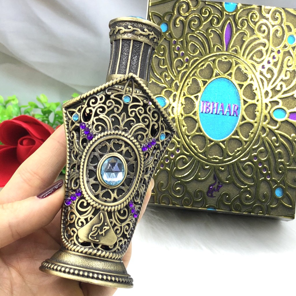 Tinh Dầu Nước Hoa Dubai IBHAAR 18ml, dòng nội địa, mùi nam mạnh mẽ, lưu hương 24 giờ, có tem niêm phong