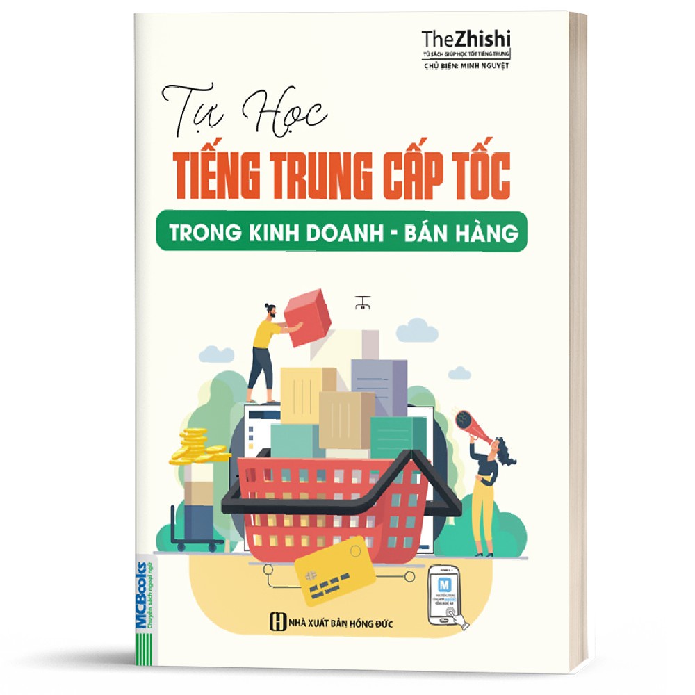 Sách Tự học tiếng Trung cấp tốc trong kinh doanh bán hàng MCCH8653