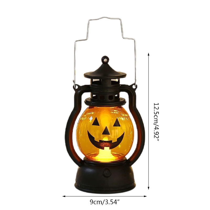 Li Lồng Đèn Dầu Ngựa Bí Ngô Ma Bí Ngô Halloween Di Động P