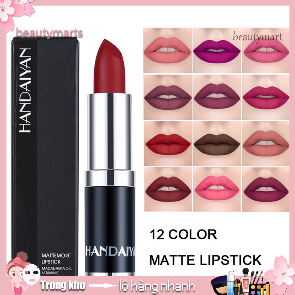 [Hàng mới về] Son môi dưỡng ẩm kháng nước lâu trôi trang điểm cho nữ