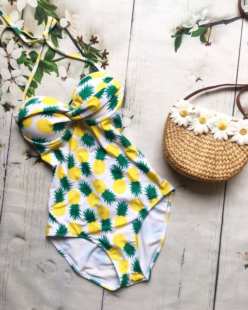 Bikini đồ bơi hoạ tiết dứa dễ thương