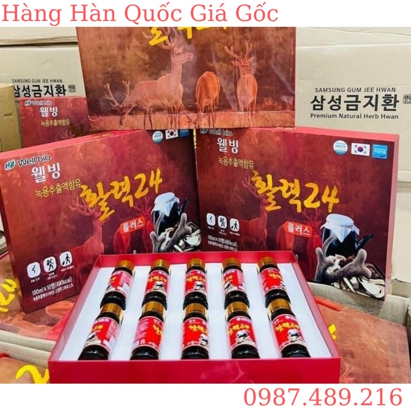 Nước sâm lộc nhung hươu Hàn Quốc