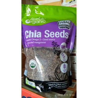 Hạt chia Úc tím mẫu mới 1kg (hàng nội địa Úc/ đóng gói VN)